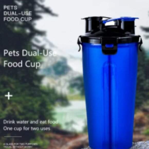 NWT - 2 IN 1 PET TRAVEL BOTTLE & BOWL - Picture 2 of 10